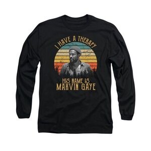 I Have Therapy His Name Is Marvin Gaye Funny Music Lover Graphic Sweatshirt